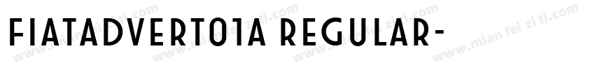 FIATADVERT01A Regular字体转换